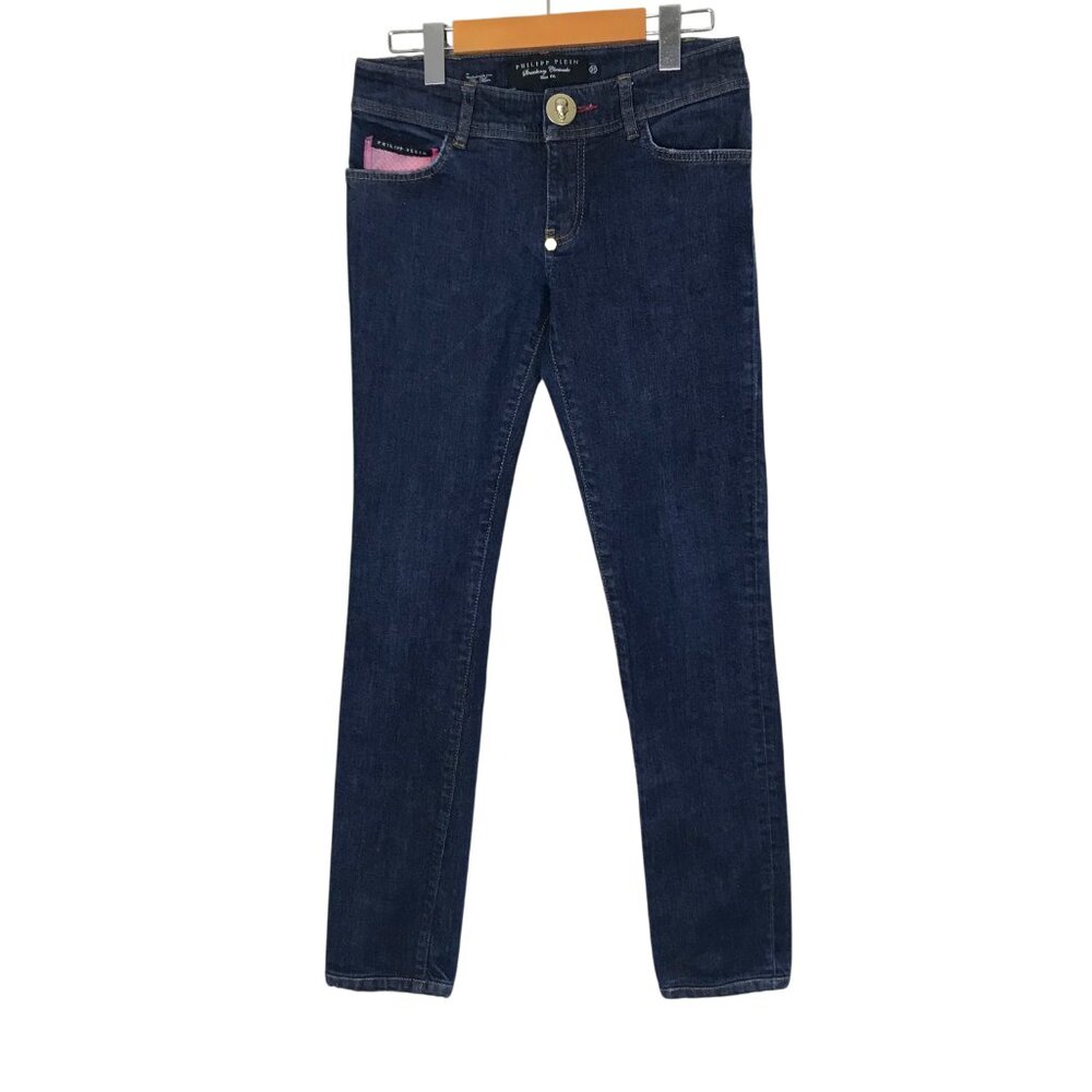 Philipp Plein Strawberry Cheesecake Slim Fit Jeans Size 27